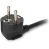 Ilgiklis Entac 3 lizdų +2USB 1.5m 16A su jungikliu, rožinis