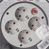 Ilgiklis su stovu Entac 10m 4 lizdų 2300W IP20