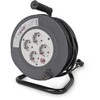 Ilgiklis su stovu Entac 25m 4 lizdų 2300W IP20