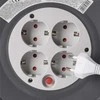 Ilgiklis su stovu Entac 25m 4 lizdų 2300W IP20