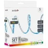 LED juosta Avide 16W RGB 5m Music control, su pultu, IP65