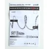 LED juosta Avide 22W RGB 10m Music control, su pultu, IP65