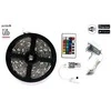 LED juosta Avide RGB WiFi 5050 su pultu, 5m IP65