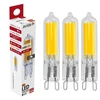 LED lemputė Avide 5W G9 Dimmable 3000K 500lm 3vnt