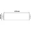 LED maitinimo šaltinis Avide 60W 12V IP67