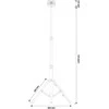 LED prožektorius su stovu Avide 20W 4K 1600lm