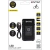Pakraunamas dviračio žibintas Entac 8W USB 550Lm