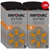 Rayovac Extra Advanced 13 elementai klausos aparatams, 60 vnt