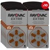 Rayovac Extra Advanced 312 baterijos klausos aparatams, 60 vnt.