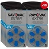 Rayovac Extra Advanced 675 baterijos klausos aparatams, 60 vnt.