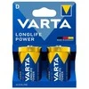 Varta elementai šarminiai Longlife Power D, 2 vnt