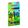 ALPINO dvipusiai pieštukai DOUBLE, 12 vnt.
