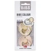 BIBS čiulptukų rinkinys 1 dydis (0 - 6 mėn.) Vanilla / Blush