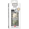 Mam Baby BIBS 0-6 mėn. silikoniniai čiulptukai SUPREME, 2 vnt., Ivory/Sage
