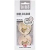 BIBS 6-18 mėn. čiulptukai COLOUR, 2 vnt., Vanilla/Blush