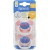 DR. BROWN'S Dr.Brown's Prevent Butterfly čiulptukas T2 6-12 2 vnt.