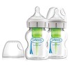 DR. BROWN'S stikliniai buteliukai OPTIONS+ plačiu kakleliu, 150ml, 2 vnt.