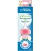 DR. BROWN'S OPTIONS+ 270 ml pereinamasis buteliukas plačiu kakleliu + silikoninis snapelis, rožinis
