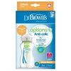 DR. BROWN'S OPTIONS+ 270 ml plataus kaklelio buteliukai, 2 vnt.