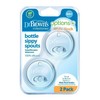 DR. BROWN'S OPTIONS+ silikoniniai snapeliai buteliukams plačiu kakleliu, 2 vnt.