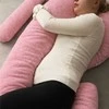 FLUMI nėščiosios ir maitinimo pagalvė TYPE C TEDDY, Rožinė