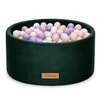 FLUMI personalizuotas kamuoliukų baseinas + 200 kamuoliukų, Dark Žalias