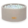 FLUMI personalizuotas kamuoliukų baseinas + 200 kamuoliukų TEDDY, Pilkas