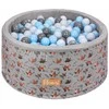 FLUMI personalizuotas kamuoliukų baseinas + 200 kamuoliukų, Fox