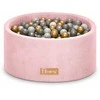 FLUMI personalizuotas kamuoliukų baseinas + 200 kamuoliukų, Powder Rožinė