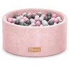 FLUMI personalizuotas kamuoliukų baseinas + 200 kamuoliukų, Powder Rožinė