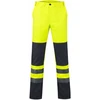 GARMENT gero matomumo darbo kelnės GF013, geltonos