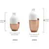 HEORSHE 160 ml silikoninis buteliukas kūdikiui Ultra Wide Neck, baltas