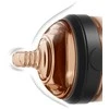HEORSHE 160 ml silikoninis buteliukas kūdikiui Ultra Wide Neck, juodas