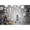 HOME DECO KIDS naktinė lemputė - projektorius RAKETA