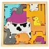 Ikonka KIK medinė dėlionė ANIMALS