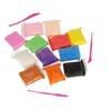 Ikonka KIK polimerinis molis - plastilinas, 12 spalvų