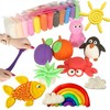 Ikonka KIK polimerinis molis - plastilinas, 12 spalvų