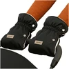 Double stroller muffs - juodas Kruzzel 25814