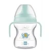 MAM 190 ml LEARN TO DRINK gertuvė su rankenėlėmis, mėtinė
