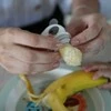 MARCUS&MARCUS silikoninis maitintuvas, forma ledams, kramtukas PEBBLE