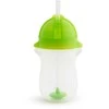 MUNCHKIN gertuvė su šiaudeliu WEIGHTED FLEXI-STRAW, 296 ml, 12+ mėn.