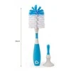MUNCHKIN šepetėlis buteliukų ir žindukų plovimui BRISTLE BROSSE, mėlynas