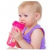 NUBY 18+ mėn. gertuvė INSULATED COOL SIPPER, mėlyna, 270 ml