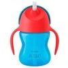 Philips AVENT 9+ mėn. puodelis su šiaudeliu 200 ml, mėlynas