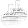 Philips AVENT Natural 1+ mėn. Nr. 2 lėtos tėkmės žindukai, 2 vnt.