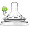 Philips AVENT Natural 1+ mėn. Nr. 2 lėtos tėkmės žindukai, 2 vnt.