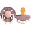 REBAEL 6+ mėn. lateksiniai čiulptukai Misty Soft Mouse/Tornado Plum Mouse, 2 vnt.