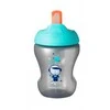 TOMMEE TIPPEE 230 ml 7+ mėn. TRAINING gertuvė su šiaudeliu, pilka