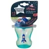 TOMMEE TIPPEE 230 ml 7+ mėn. TRAINING gertuvė su šiaudeliu, pilka