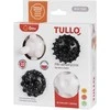 TULLO kamuoliukai sensoriniam vystymui, juoda/balta, 4 vnt.